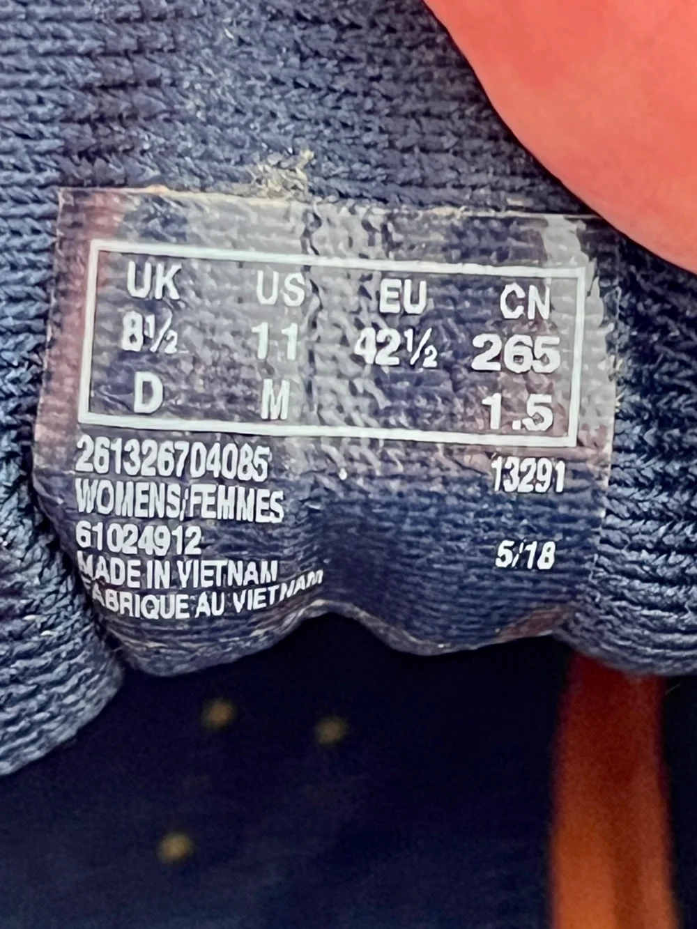 Clarks Unstructured Navy Leather Walking Sneakers Quiet Luxury Comfort Shoes 11